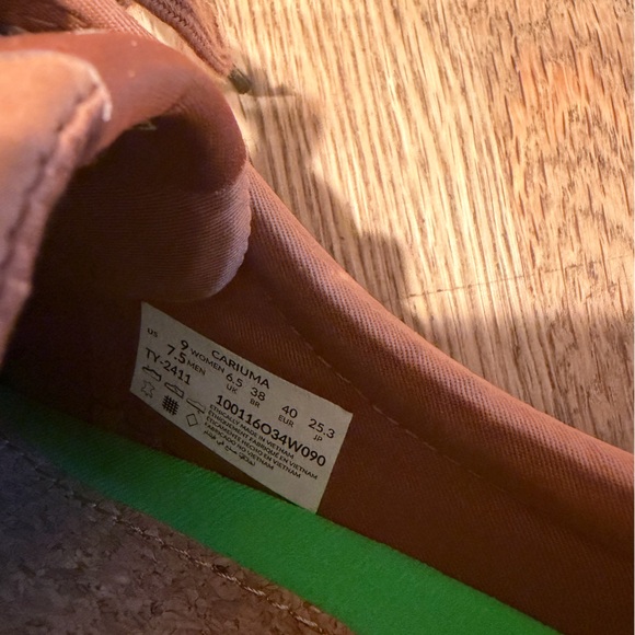 Cariuma OCA Low Gum Sienna Brown Premium Leather Sneaker Size 9 New in Box - Picture 11 of 11